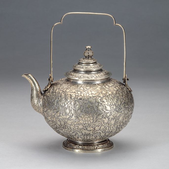 Silver Teapot (kar nam ton) or Water-Pot (kanam) | MasterArt